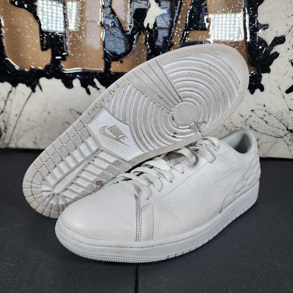 Nike Air Jordan 1 Centre Court White Sneakers DJ2756-100 Mens Size 13